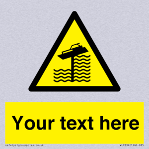 Custom warning grounding on weir